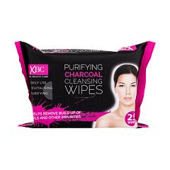 Lingettes nettoyantes Xpel Purifying Charcoal Cleansing Wipes 25 St.