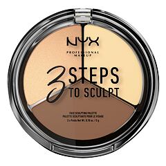 Contouring Palette NYX Professional Makeup 3 Steps To Sculpt 15 g 01 Fair