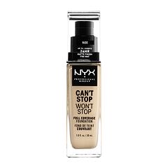 Foundation NYX Professional Makeup Can't Stop Won't Stop 30 ml 02 Alabaster