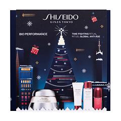 Tagescreme Shiseido Bio-Performance Time-Fighting Ritual Blue 50 ml Sets