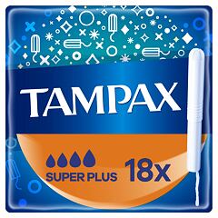 Tampon Tampax Non-Plastic Super Plus 18 St.