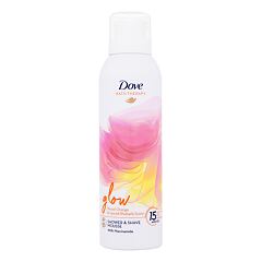 Duschschaum  Dove Bath Therapy Glow Shower & Shave Mousse 200 ml