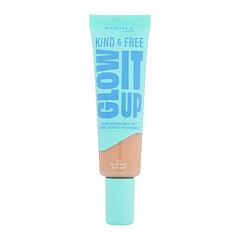 Foundation Rimmel London Kind & Free Glow It Up Moisturising Skin Tint 30 ml 210 Golden Beige