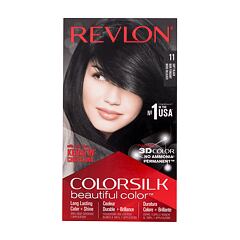 Haarfarbe  Revlon Colorsilk Beautiful Color 59,1 ml 11 Soft Black Beschädigte Schachtel