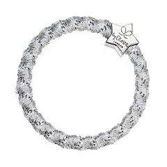 Haargummi By Eloise London Woven Silver Star 1 St. Silver Shimmer