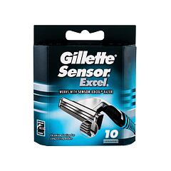 Ersatzklinge Gillette Sensor  Excel 10 St.