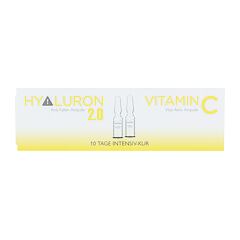 Gesichtsserum ALCINA Hyaluron 2.0 + Vitamin C Ampulle 5 ml Sets
