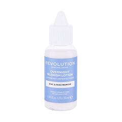 Lokale Hautpflege Revolution Skincare Overnight Blemish Lotion Zinc & Niacinamide 30 ml