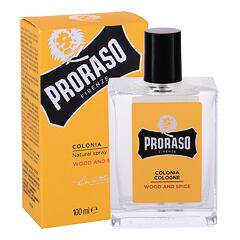 Eau de Cologne PRORASO Wood & Spice  100 ml Beschädigte Schachtel