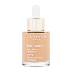 Foundation Clarins Skin Illusion Natural Hydrating SPF15 30 ml 110 Honey