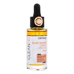 Sérum visage Catrice Clean ID Shine Bright Carrot Face Oil 30 ml