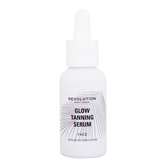 Sonnenschutz fürs Gesicht Makeup Revolution London Glow Tanning Serum SPF30 30 ml