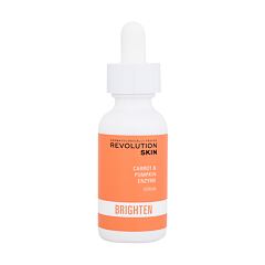Sérum visage Revolution Skincare Brighten Carrot & Pumpkin Enzyme Serum 30 ml