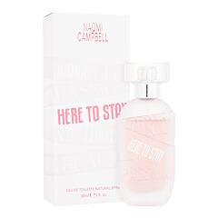 Eau de Toilette Naomi Campbell Here To Stay 30 ml