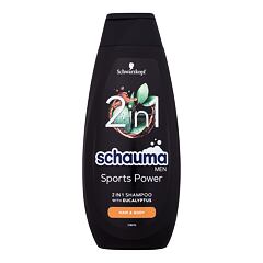 Shampoo Schwarzkopf Schauma Men Sports Power 2In1 Shampoo 400 ml
