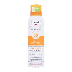 Sonnenschutz Eucerin Sun Oil Control Body Sun Spray Dry Touch SPF50 200 ml