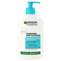 Gel nettoyant Garnier Pure Active Hydrating Deep Cleanser 250 ml