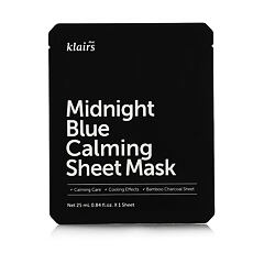 Gesichtsmaske Dear, Klairs Midnight Blue Calming Sheet Mask 25 ml