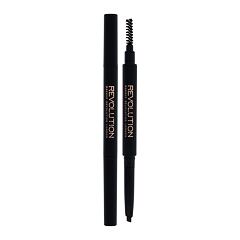 Crayon à sourcils Makeup Revolution London Duo Brow Definer 0,15 g Brown