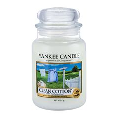 Duftkerze Yankee Candle Clean Cotton 411 g