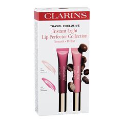 Lipgloss Clarins Instant Light Natural Lip Perfector 12 ml 01 Rose Shimmer Sets