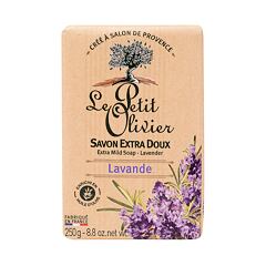 Seife Le Petit Olivier Lavender Extra Mild Soap 250 g
