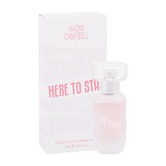 Eau de Toilette Naomi Campbell Here To Stay 15 ml
