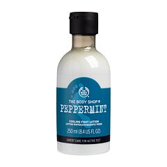 Fußcreme The Body Shop Peppermint Cooling Foot Lotion 250 ml