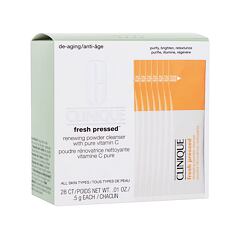 Reinigungsschaum Clinique Fresh Pressed Renewing Powder Cleanser 28x5g g