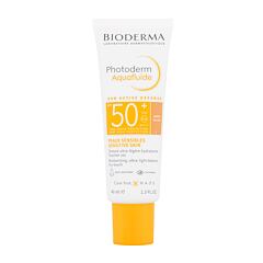 Sonnenschutz fürs Gesicht BIODERMA Photoderm Aquafluid Tinted SPF50+ 40 ml Golden