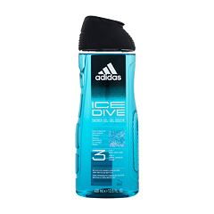 Gel douche Adidas Ice Dive Shower Gel 3-In-1 New Cleaner Formula 250 ml