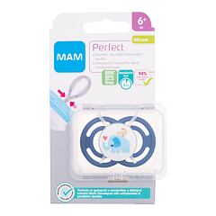 Schnuller MAM Perfect Silicone Pacifier 6m+ Elephant 1 St.