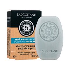 Shampoo L'Occitane Aromachology Purifying Freshness Solid Shampoo 60 g