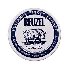 Für Haardefinition Reuzel Hollands Finest Pomade Clay Matte Pomade 35 g