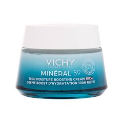 Tagescreme Vichy Minéral 89 100H Moisture Boosting Cream Rich 50 ml