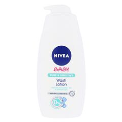 Reinigungsgel Nivea Baby Pure & Sensitive Wash Lotion 500 ml