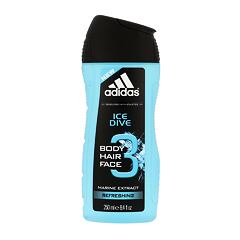 Gel douche Adidas Ice Dive 3in1 250 ml