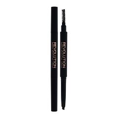 Crayon à sourcils Makeup Revolution London Duo Brow Definer 0,15 g Brown