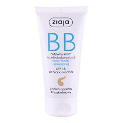 BB crème Ziaja BB Cream Oily and Mixed Skin SPF15 50 ml Dark
