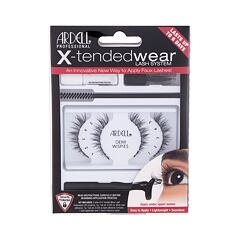 Faux cils Ardell X-Tended Wear Lash System Demi Wispies 1 St. Black Sets