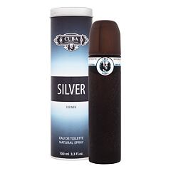Eau de Toilette Cuba Silver 100 ml