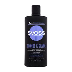 Shampooing Syoss Blonde & Silver Purple Shampoo 440 ml