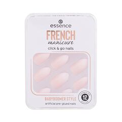 Faux-ongles Essence French Manicure Click & Go Nails 12 St. 01 Classic French