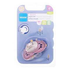 Schnuller MAM Night Silicone Pacifier 6m+ Owl 1 St.