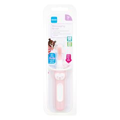 Zahnbürste MAM Baby´s Brush Massaging Brush 3m+ Pink 1 St.