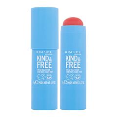 Rouge Rimmel London Kind & Free Tinted Multi Stick 5 g 004 Tangerine Dream