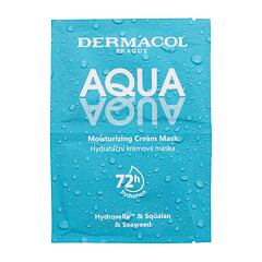 Masque visage Dermacol Aqua Moisturising Cream Mask 2x8 ml