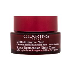 Nachtcreme Clarins Super Restorative Night Cream Very Dry Skin 50 ml Beschädigte Schachtel