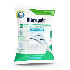 Fil dentaire Biorepair Antibacterial Disposable Interdental Floss 36 St.