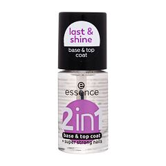 Vernis à ongles Essence 2In1 Base & Top Coat 8 ml